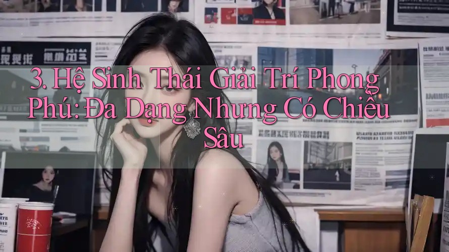 3. Hệ Sinh Thái Giải Trí Phong Phú: Đa Dạng Nhưng Có Chiều Sâu