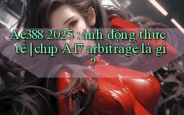Ae388 2025 ảnh động thực tế chip A17 arbitrage là gì