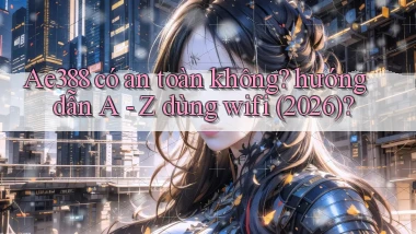 Ae388 có an toàn không hướng dẫn A   Z dùng wifi (2026)