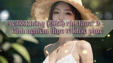 Ae388 không (2025) rút được 9 kinh nghiệm thực tế khắc phục