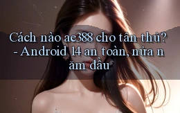 Cách nào ae388 cho tân thủ   Android 14 an toàn, nửa năm đầu