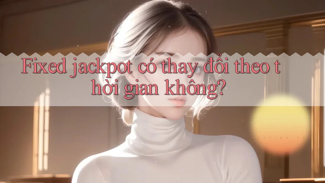 Fixed jackpot có thay đổi theo thời gian không? Fixed jackpot có thay đổi theo thời gian không?