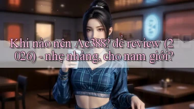 Khi nào nên Ae388 để review (2026)   nhẹ nhàng, cho nam giới