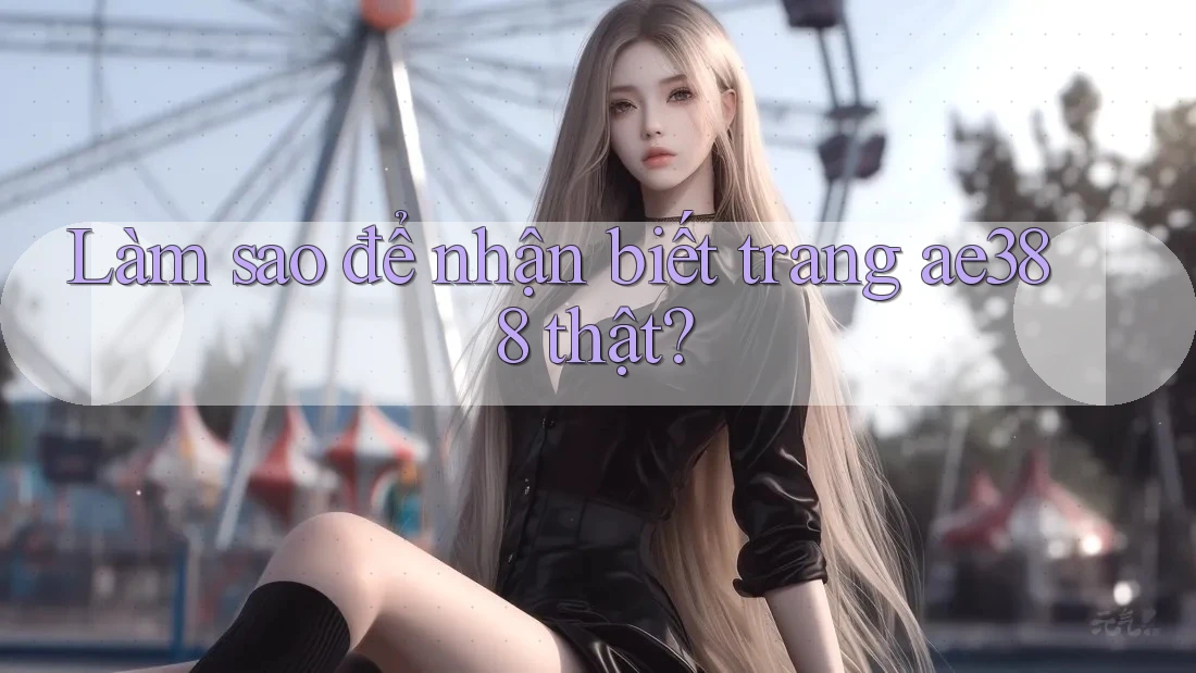 Làm sao để nhận biết trang ae388 thật? Làm sao để nhận biết trang ae388 thật?