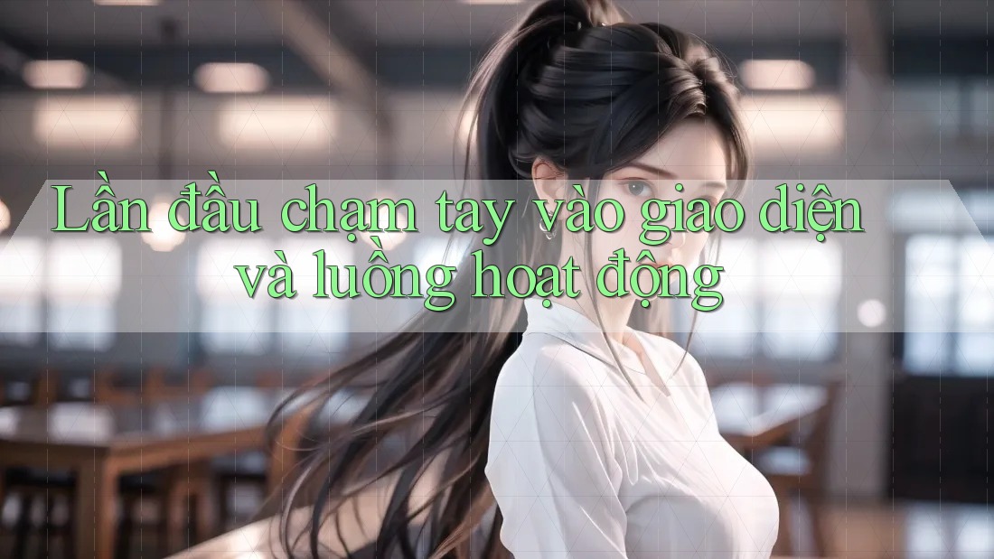 Lần đầu chạm tay vào giao diện và luồng hoạt động Lần đầu chạm tay vào giao diện và luồng hoạt động
