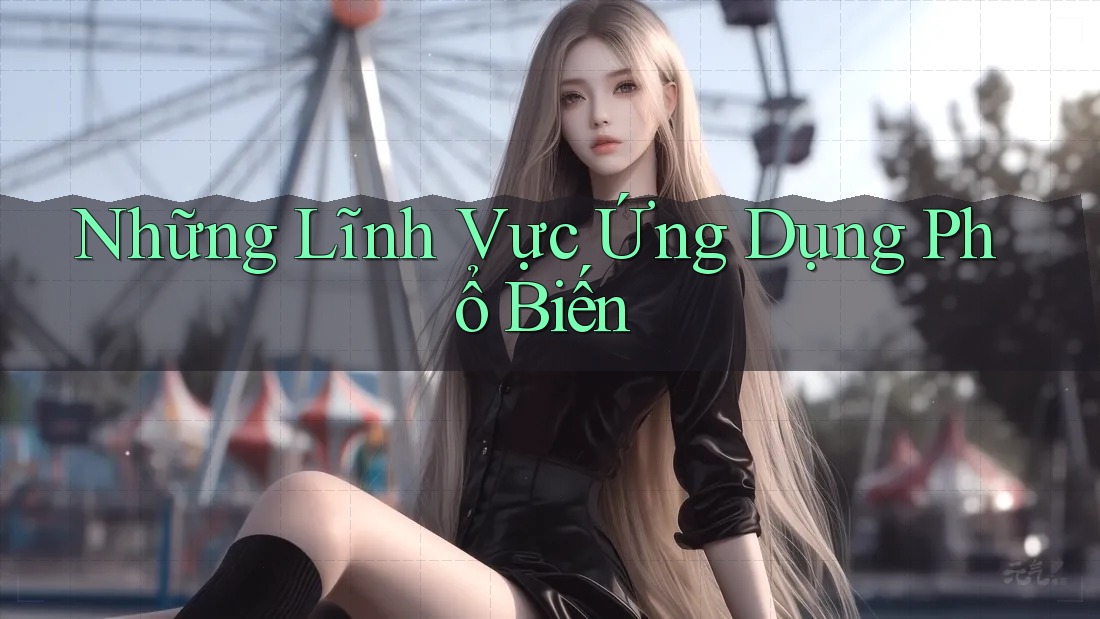 Những Lĩnh Vực Ứng Dụng Phổ Biến Những Lĩnh Vực Ứng Dụng Phổ Biến