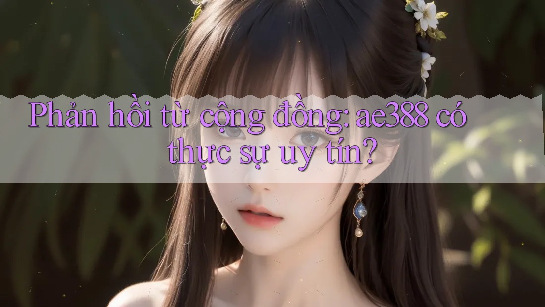 Phản hồi từ cộng đồng: ae388 có thực sự uy tín?
