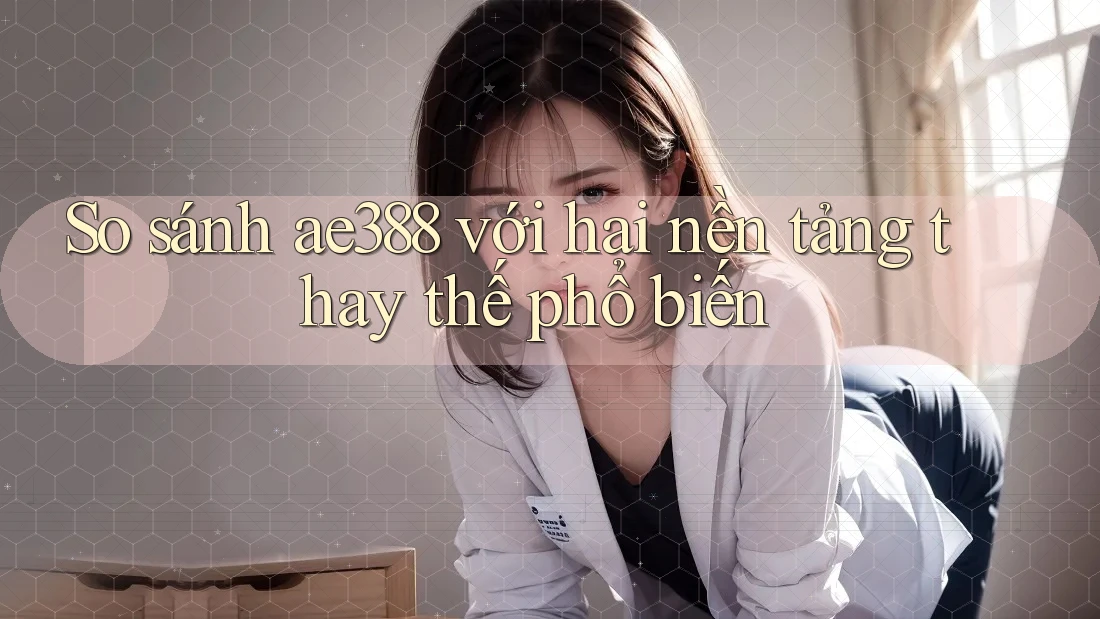 So sánh ae388 với hai nền tảng thay thế phổ biến