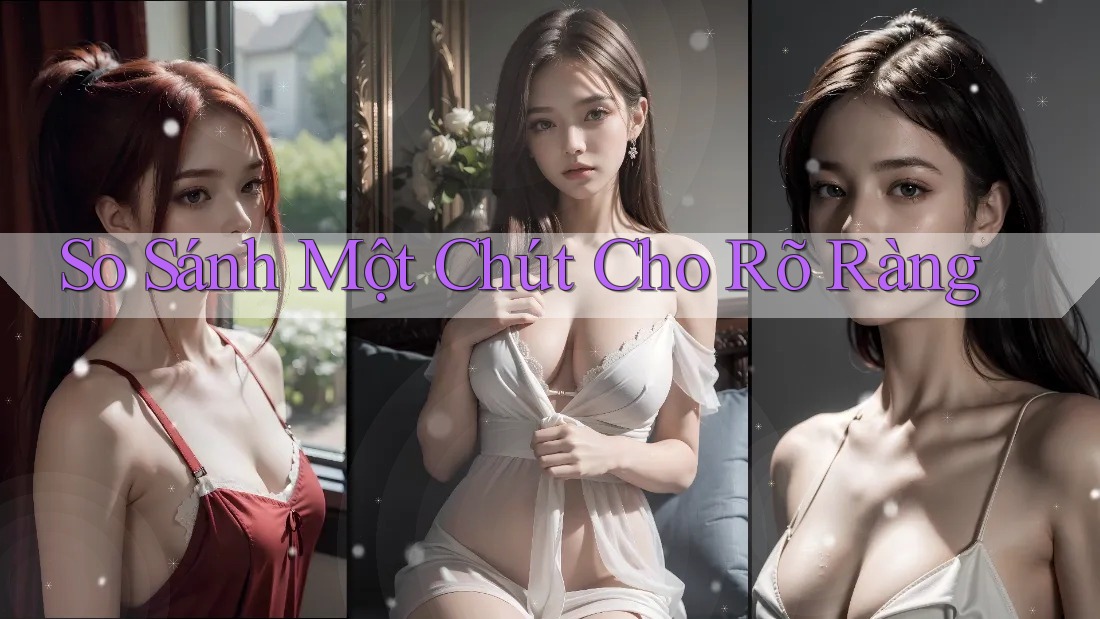 So sánh một chút cho rõ ràng