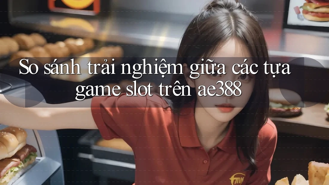 So sánh trải nghiệm giữa các tựa game slot trên ae388