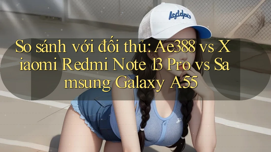 So sánh với đối thủ: Ae388 vs Xiaomi Redmi Note 13 Pro vs Samsung Galaxy A55