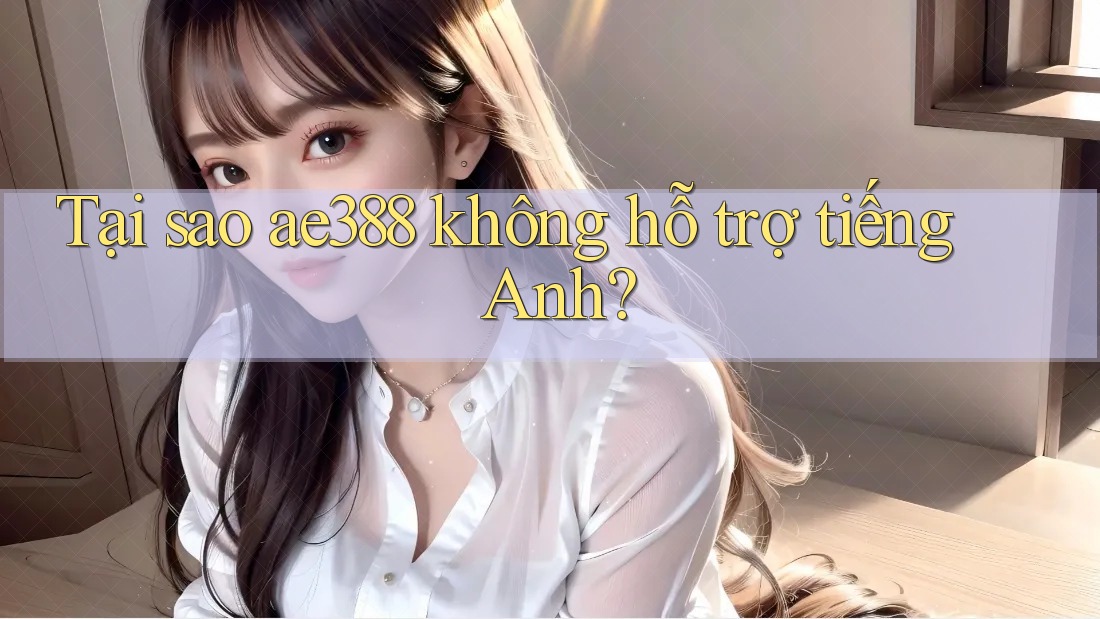 Tại sao ae388 không hỗ trợ tiếng Anh?