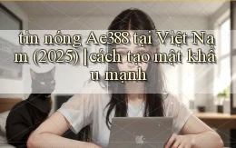 tin nóng Ae388 tại Việt Nam (2025) cách tạo mật khẩu mạnh