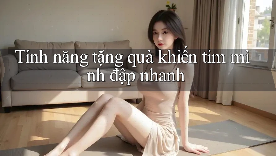 Tính năng tặng quà khiến tim mình đập nhanh