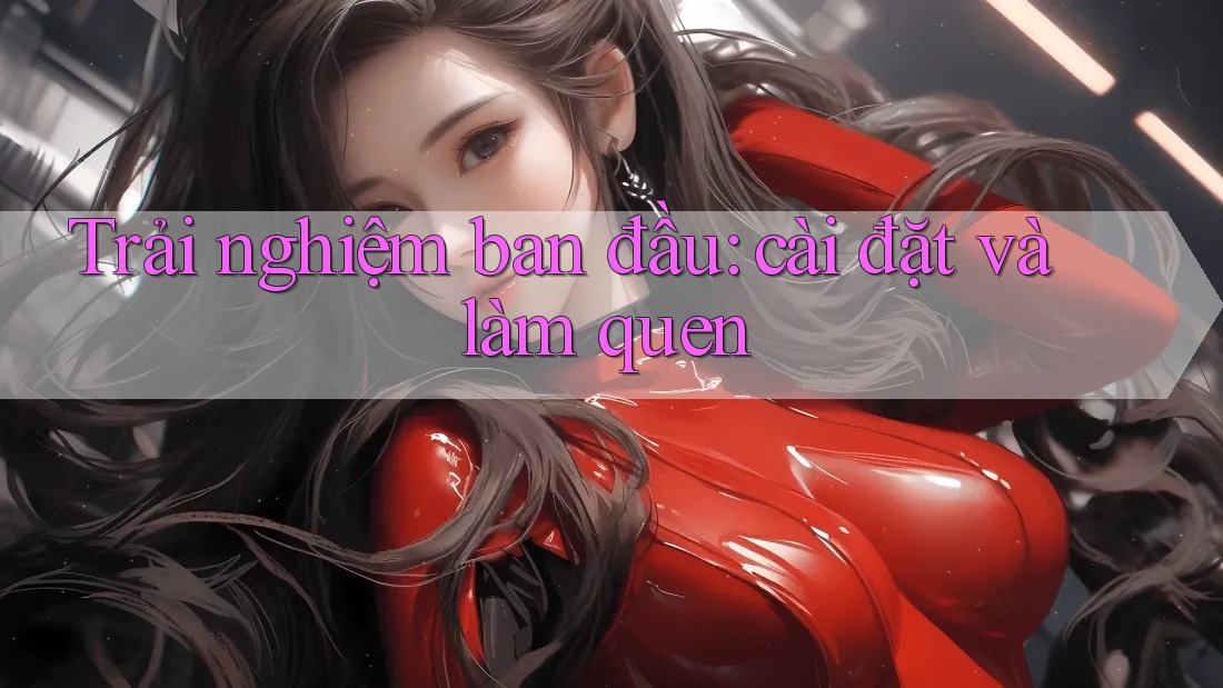 Trải nghiệm ban đầu: cài đặt và làm quen Trải nghiệm ban đầu: cài đặt và làm quen