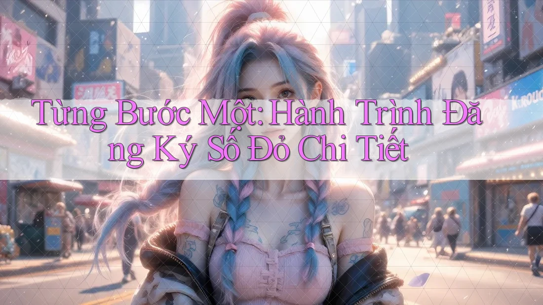 Từng Bước Một: Hành Trình Đăng Ký Số Đỏ Chi Tiết