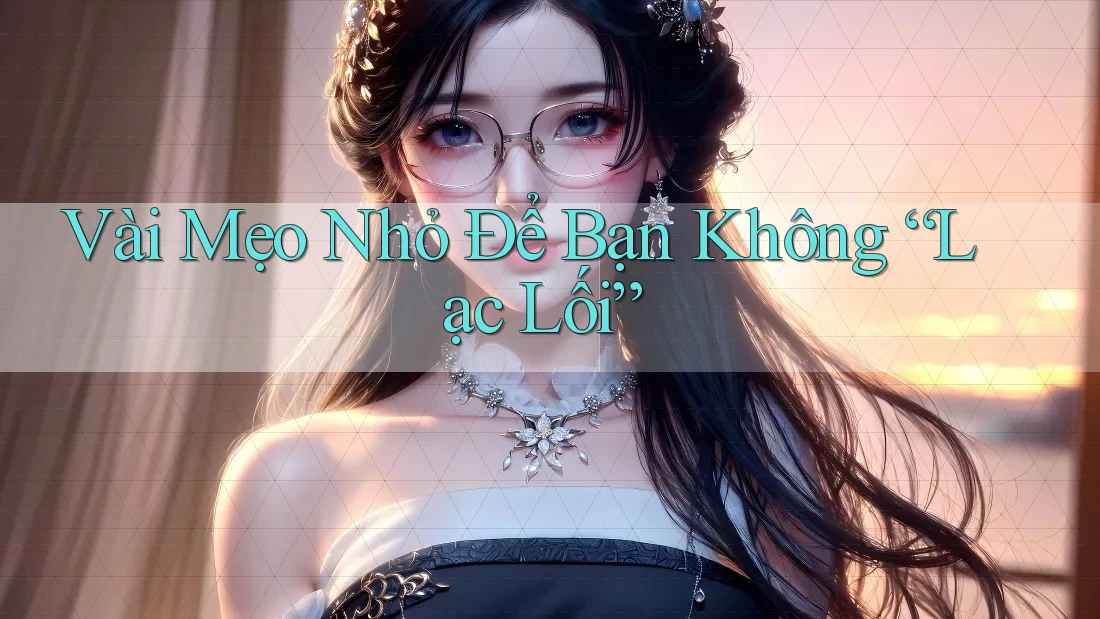 Vài Mẹo Nhỏ Để Bạn Không “Lạc Lối”